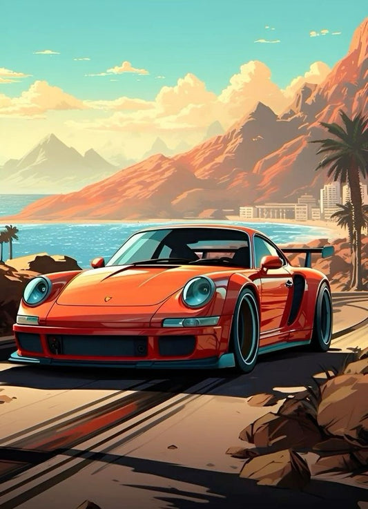 Car-Toon Style Package - Turn Your Car Into Digital Art
